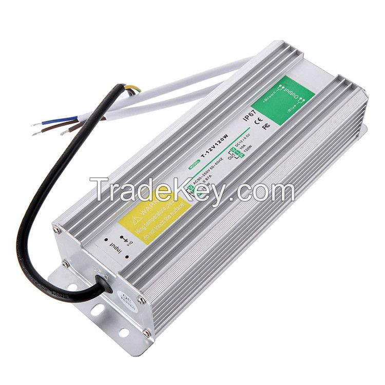 Factory price Waterproof IP67 12v 2a 10a 12.5a  switching power supply