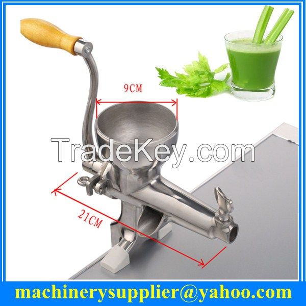 domestic small wheatgrass juicer manual sugarcane juicer manual orange vegetable juicer