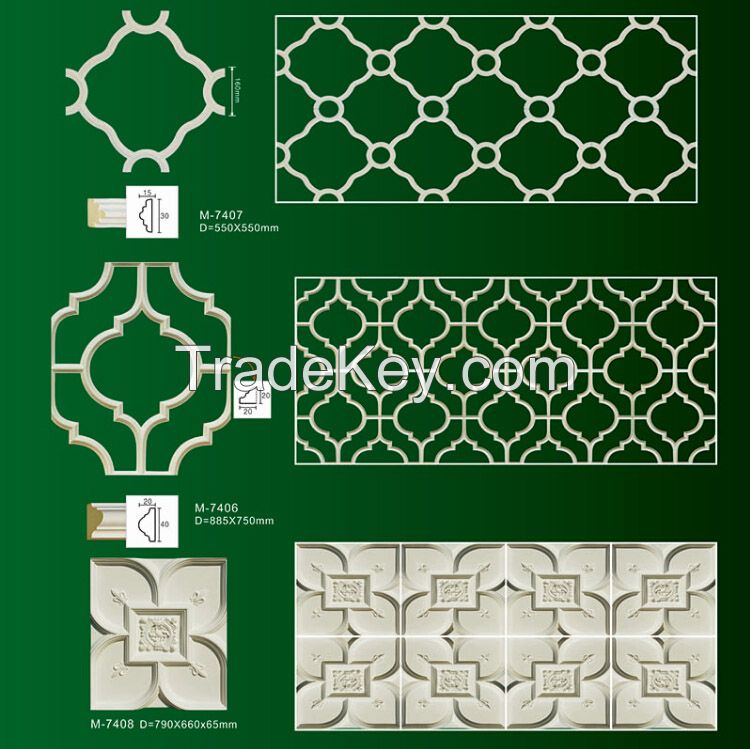 ceiling tiles &amp; wall mouldings