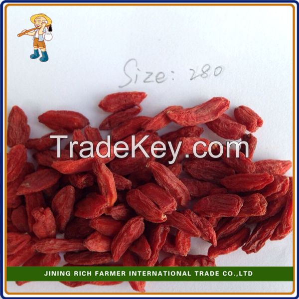 China Rich Farmer Hot Quality New Crop Dried Goji Berry For Export