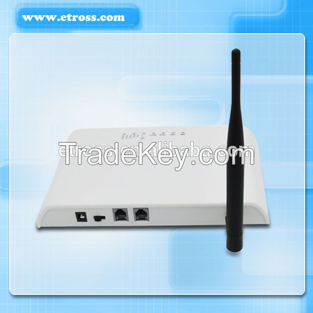 Etross gsm fixed wireless terminal/GSM G3 FAX Terminal/ to connect analogue fax machine