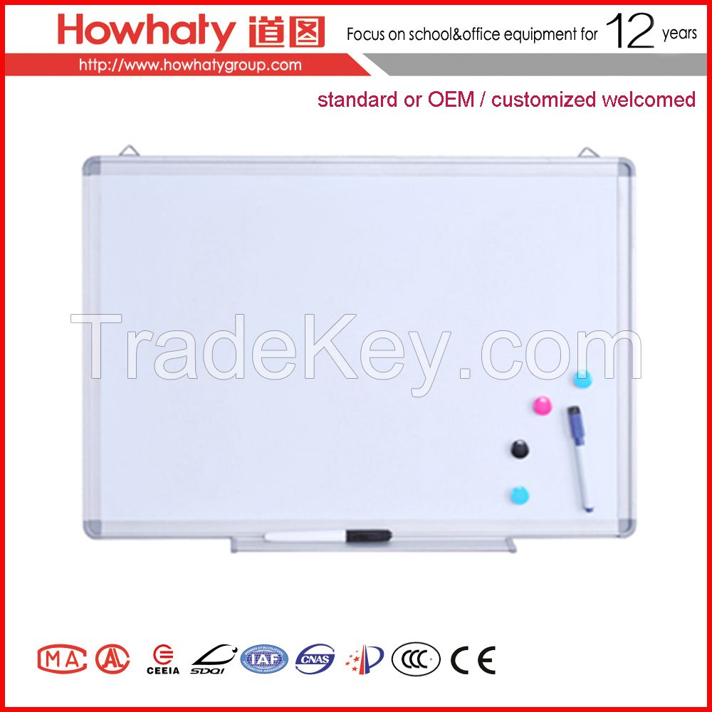 portable whiteboard with ceramic surface