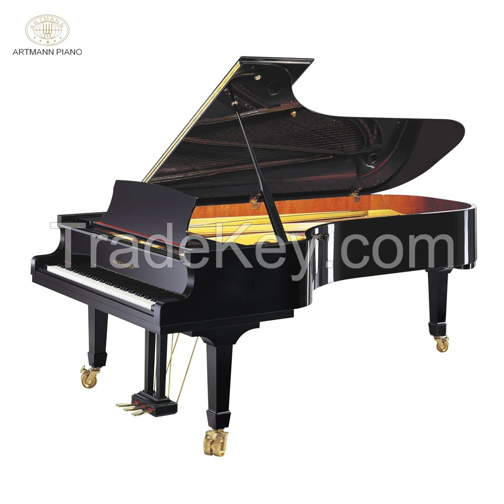 Shanghai Artmann ebony gloss 88 keys GP235 concert grand piano