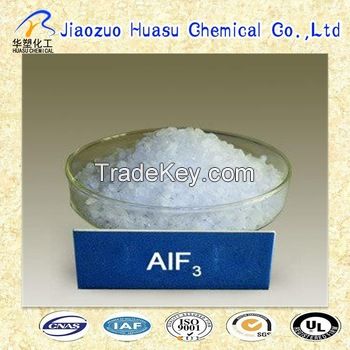 Aluminium fluoride with high quality and 90%min purity from Huasu Chemcial