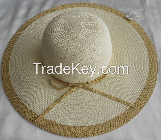 Fantastic 2015 newest design hot sale lady hats summer beach hat