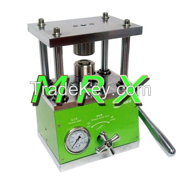 Coin cell crimping machine