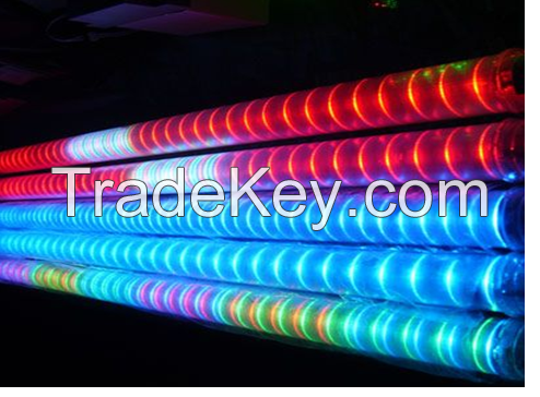 Colorful led guardrail tube