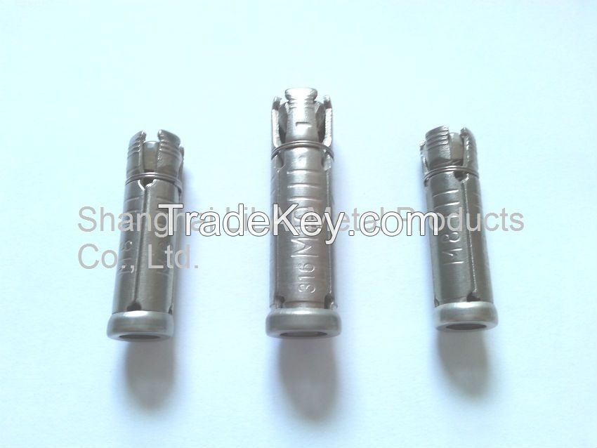 SS316 SS304 Fix Bolt ( Heavy duty shield anchor 4pcs)