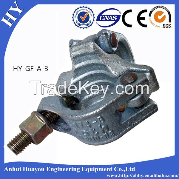 steel scaffolding half swivel couplers