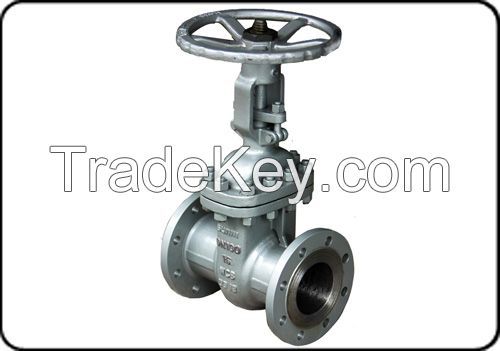 Rising stem gate valve