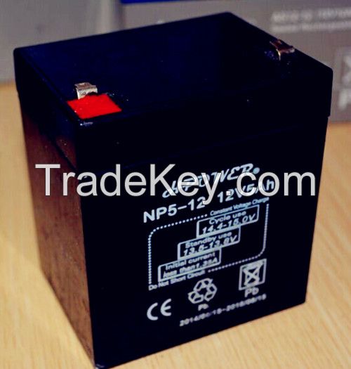 lead acid battery 12V 5AH