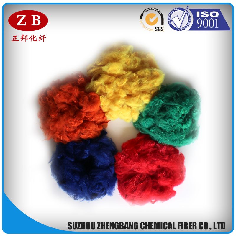 1.4D-70D red polyester fiber/psf