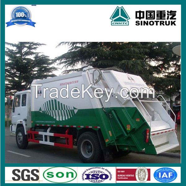 Sinotruk 6X4 garbage compactor truck for City hygiene