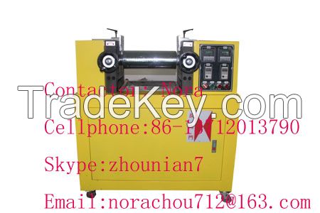 rubber mixing mill for lab 