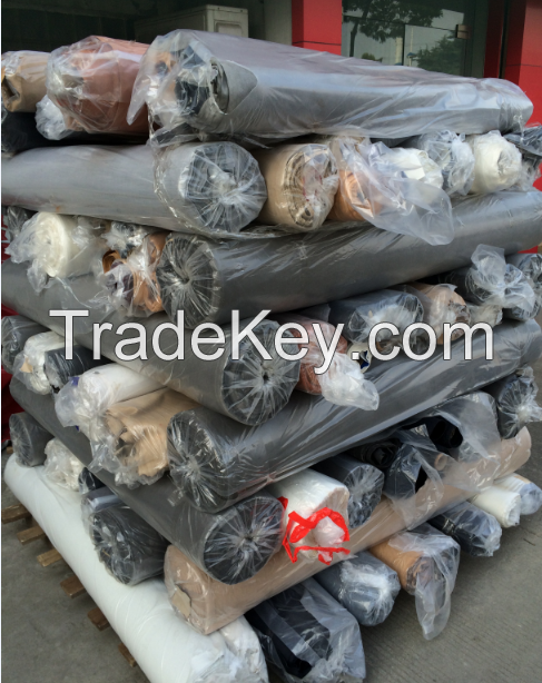 pu leather stock lot