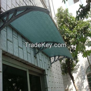 Unique Polycarbonate rain canopy awning for window awning shelter or door canopy