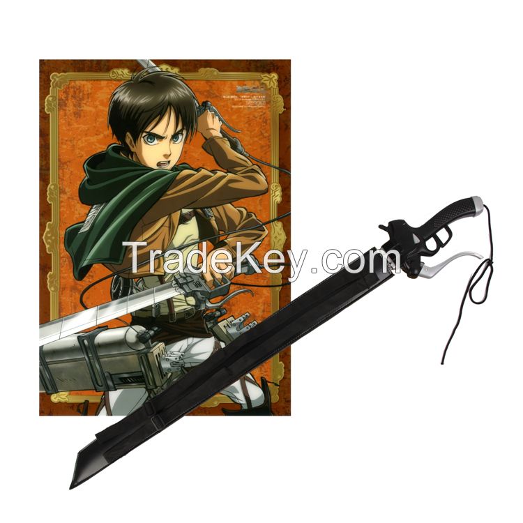 Attack on Titan, Eren JÃÂ¤-ger, 3D mobile device, sword, for cosplay