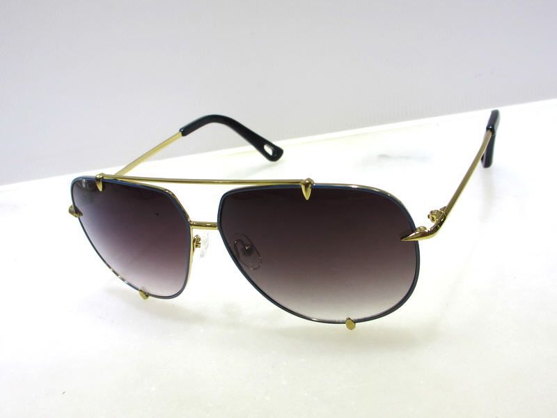 slim metal classic designer aviator sunglasses