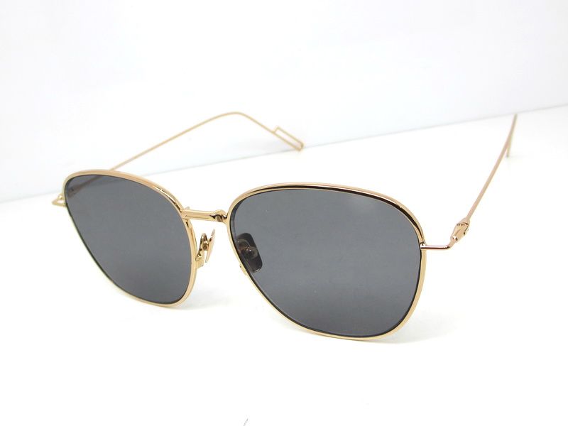 slim metal classic designer square sunglasses