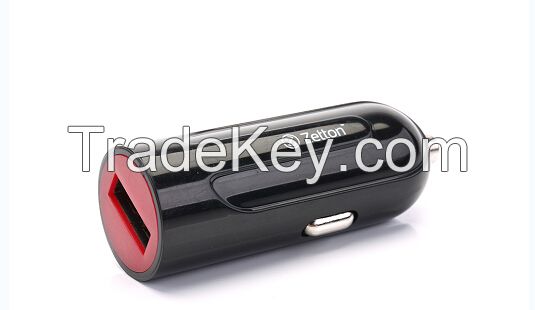 mini  In Car Charger 1A with single USB output for emergency