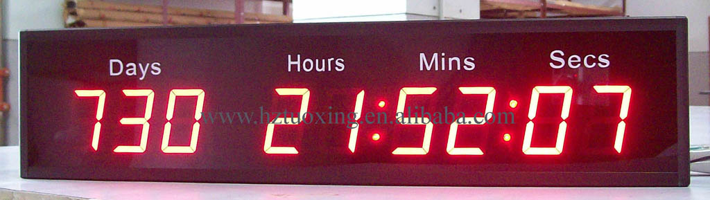 led countdown timer