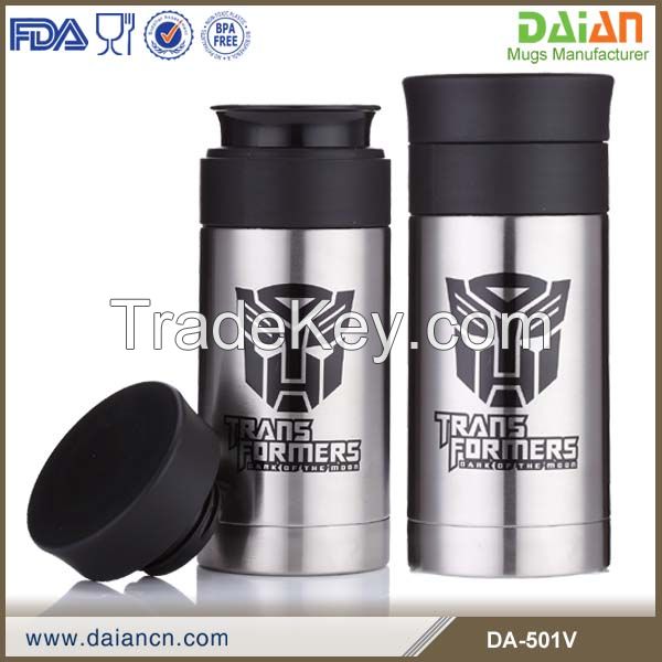 double wall stainless steel vacuum mug thermos