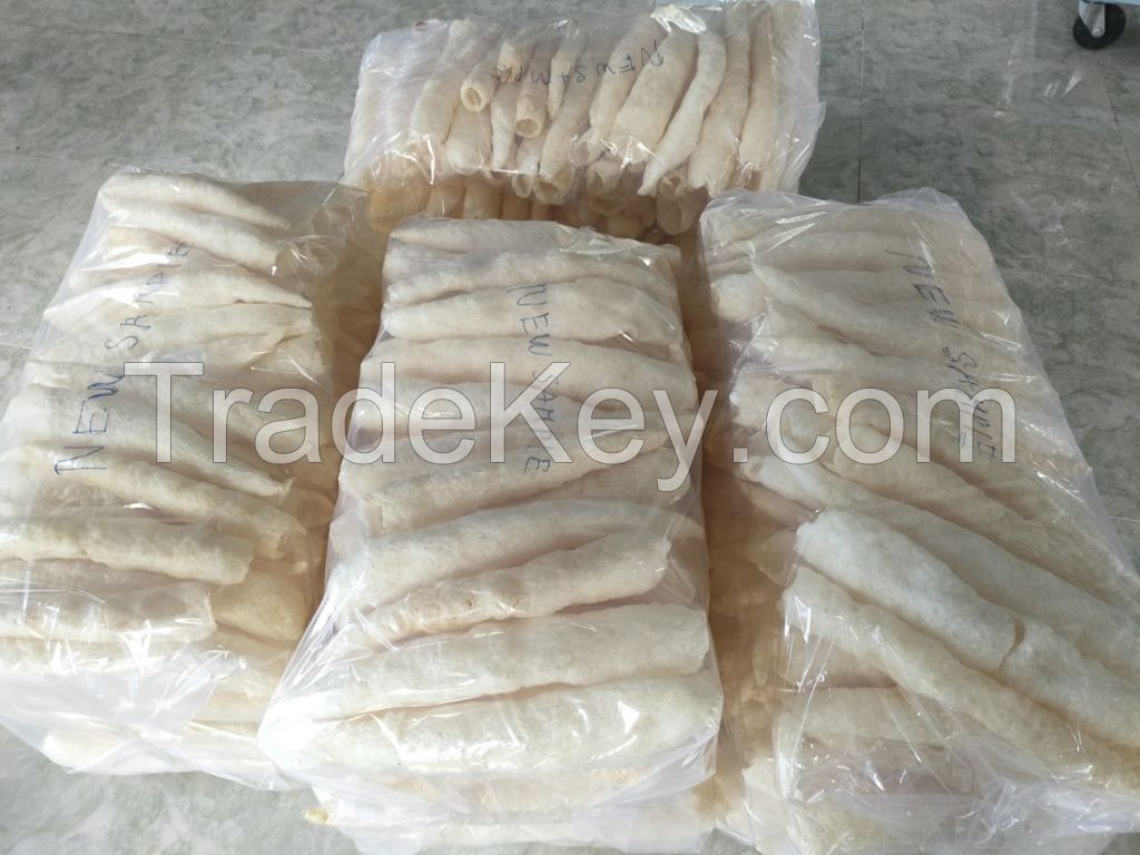 FRIED FISH MAW- TUBE SHAPE