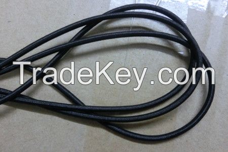 Custom Nlyon polyester rubber elastic non- elastic  cords 