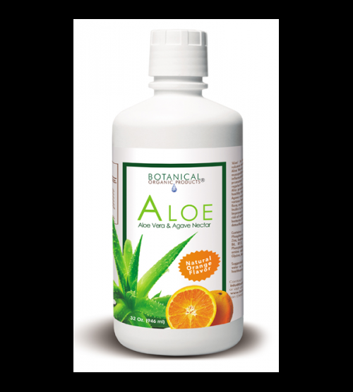 BEST ALOE VERA + AGAVE NECTAR NATURAL ORANGE FLAVOR