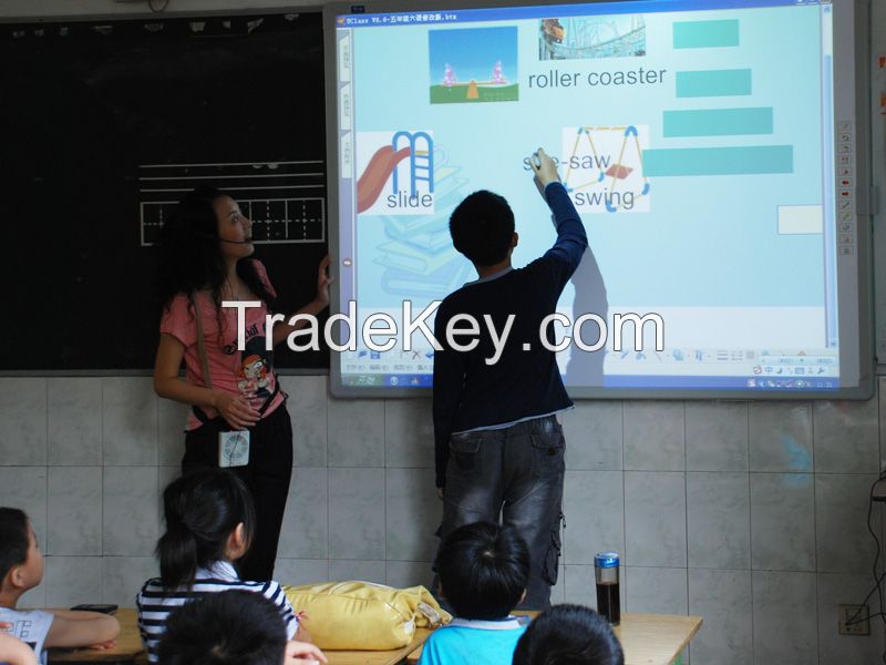 touch screen interactive whiteboard for teaching