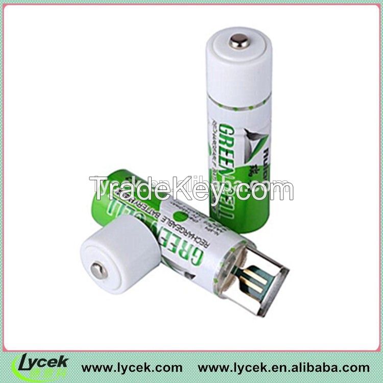 1.2V 1450mAh rechargeable usb battery for keyboard