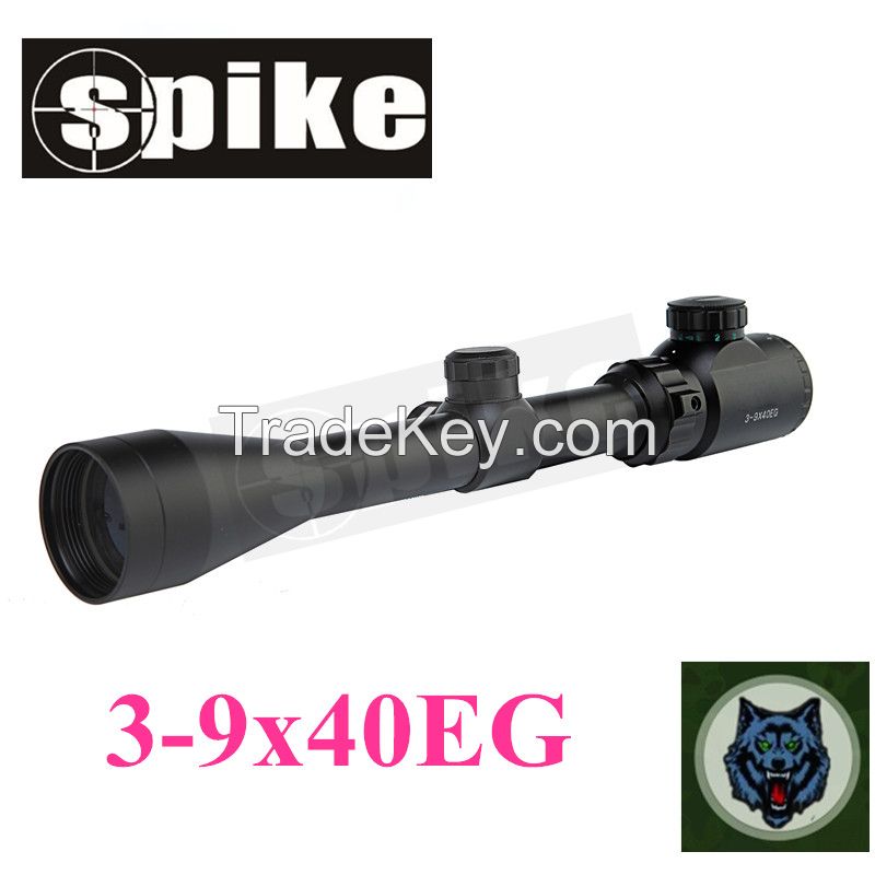 3-9x40EG optical Red/Green dot scope infrared Rifle Scope for hunting