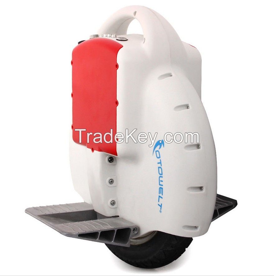 ONE WHEEL Self Balance Electric Unicycle Scooter Balancing Wheel White