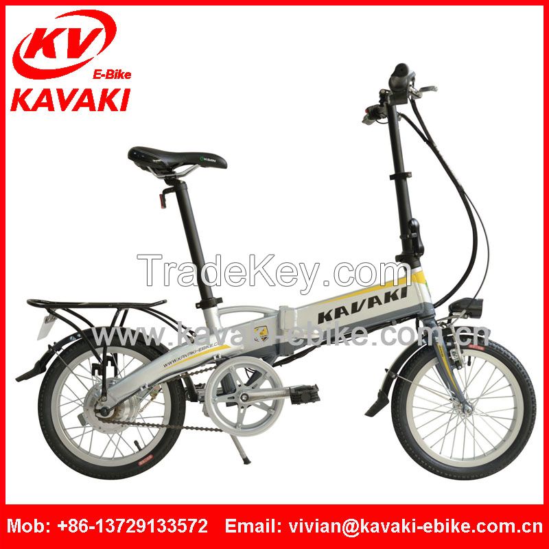 2015 KAVAKI Attractive Design Durable Modeling Superior Performance Folding Bicycle Folding Electric Bike