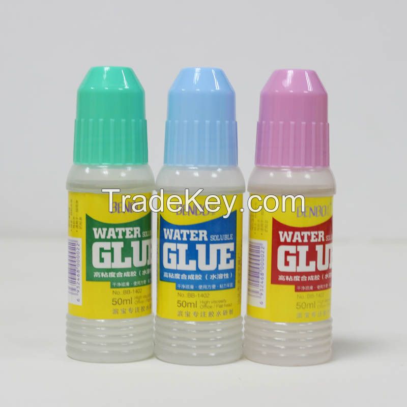 BENBO factory 3pcs PVA super liquid glue for 50ML