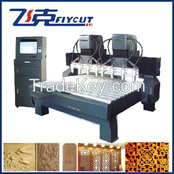 Double Z structure CNC wood relief machine 2025