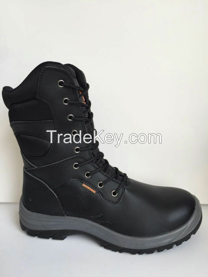 NEW design popularsmooth safety boost with steel toe and plateEN 20345