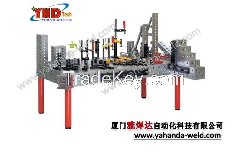 3D Modular Welding table and fixtures system