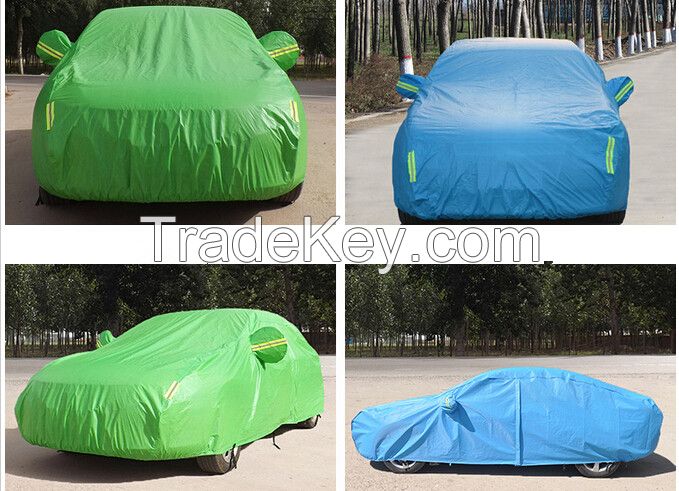 Polyester rainproof car cover