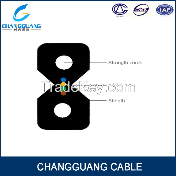 Factory price for Bow-type drop cable GJXFH/GJXH Changguang communication