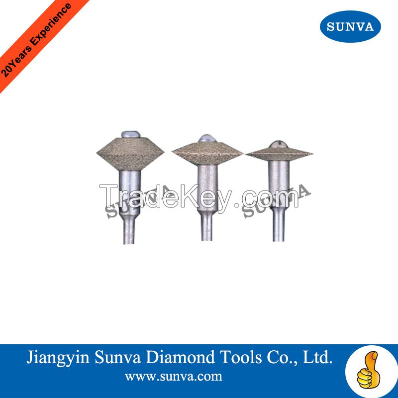 SUNVA Diamond Mounted V wheels