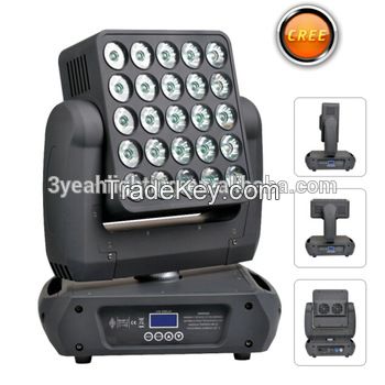 25*15W Moving Head Matrix Panel Beam Disco Stage Light LED Moving Head Matrix Beam LED