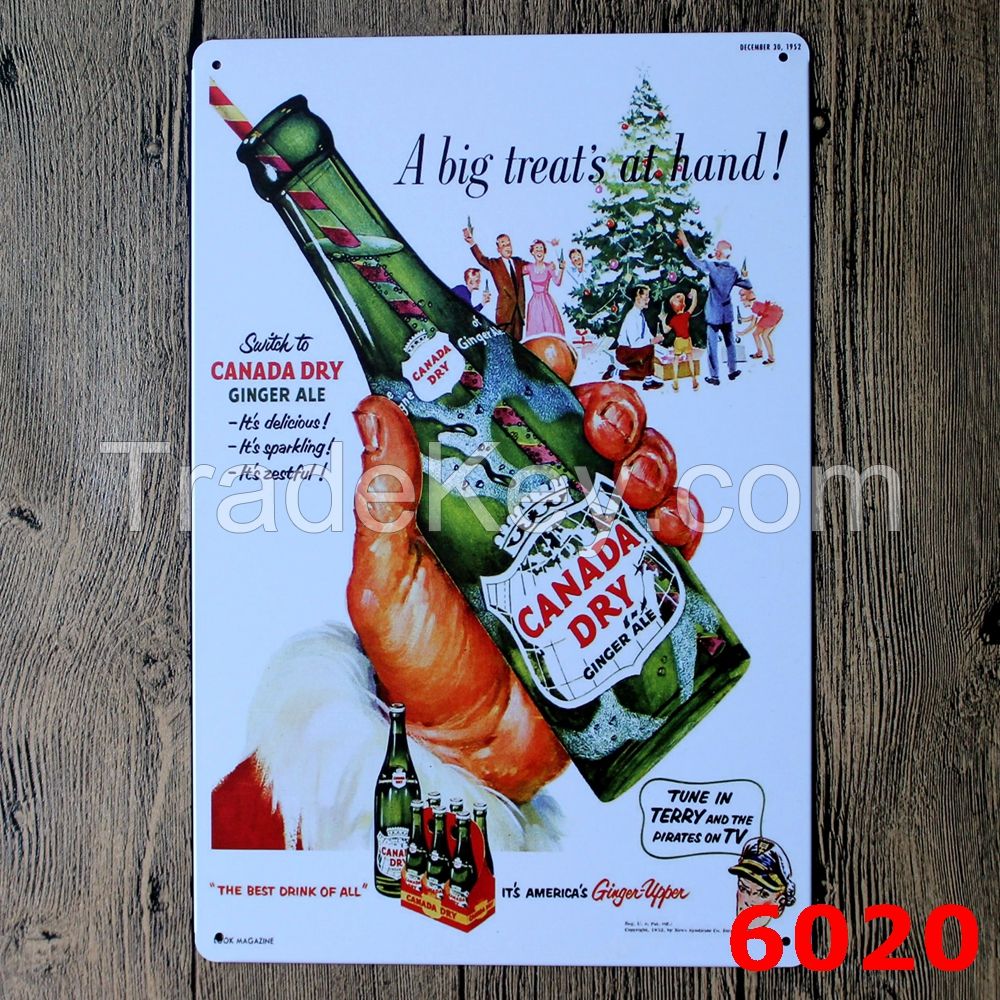 wholesale vintage beer metal tin sign/metal plate board factory supply directly, Shanghai Guchen Craft Co., Ltd.