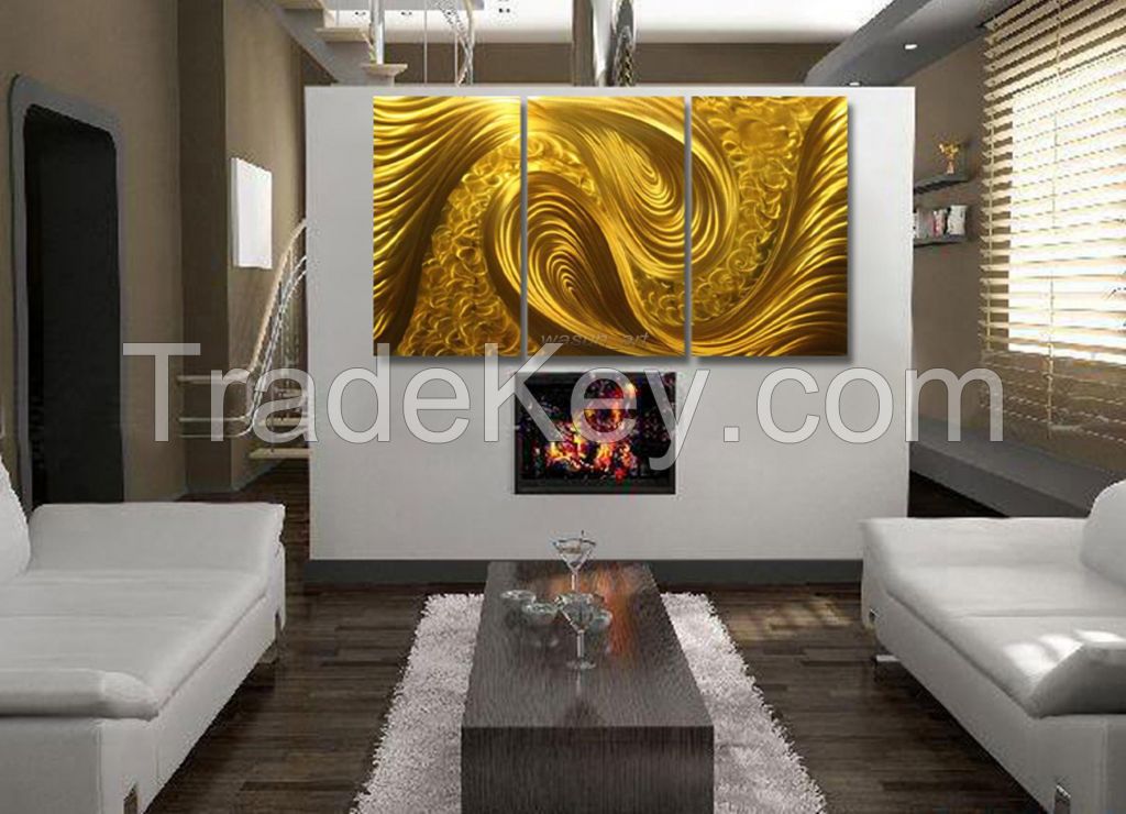 3D metal wall arts