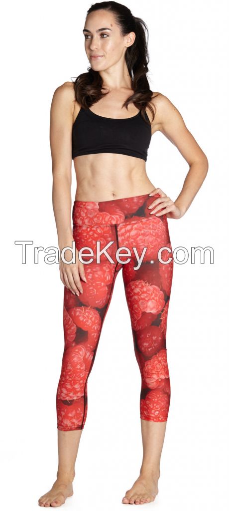 Custom Printing Sublimation Yoga Leggings