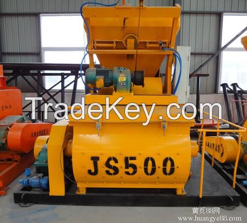 High quality JS500 concrete mixer for sale 