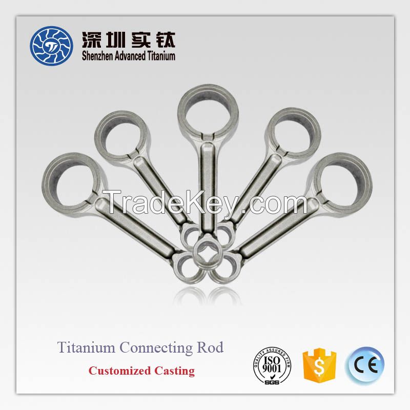 High quality titanium auto car engine motor connecting rods casting factory