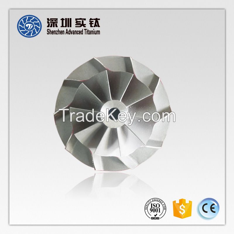 Titanium impeller and turbine casting factory