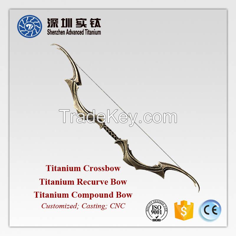 High quality titanium compound bow recurve bow crossbow casting factory