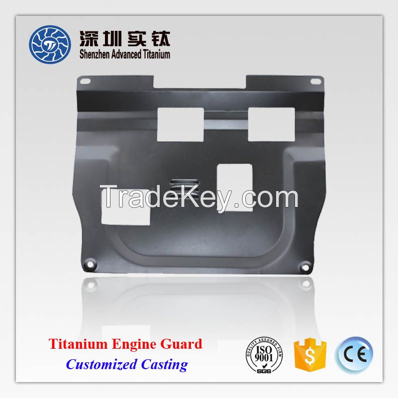 Titanium auto car engine guard hood supplier in China